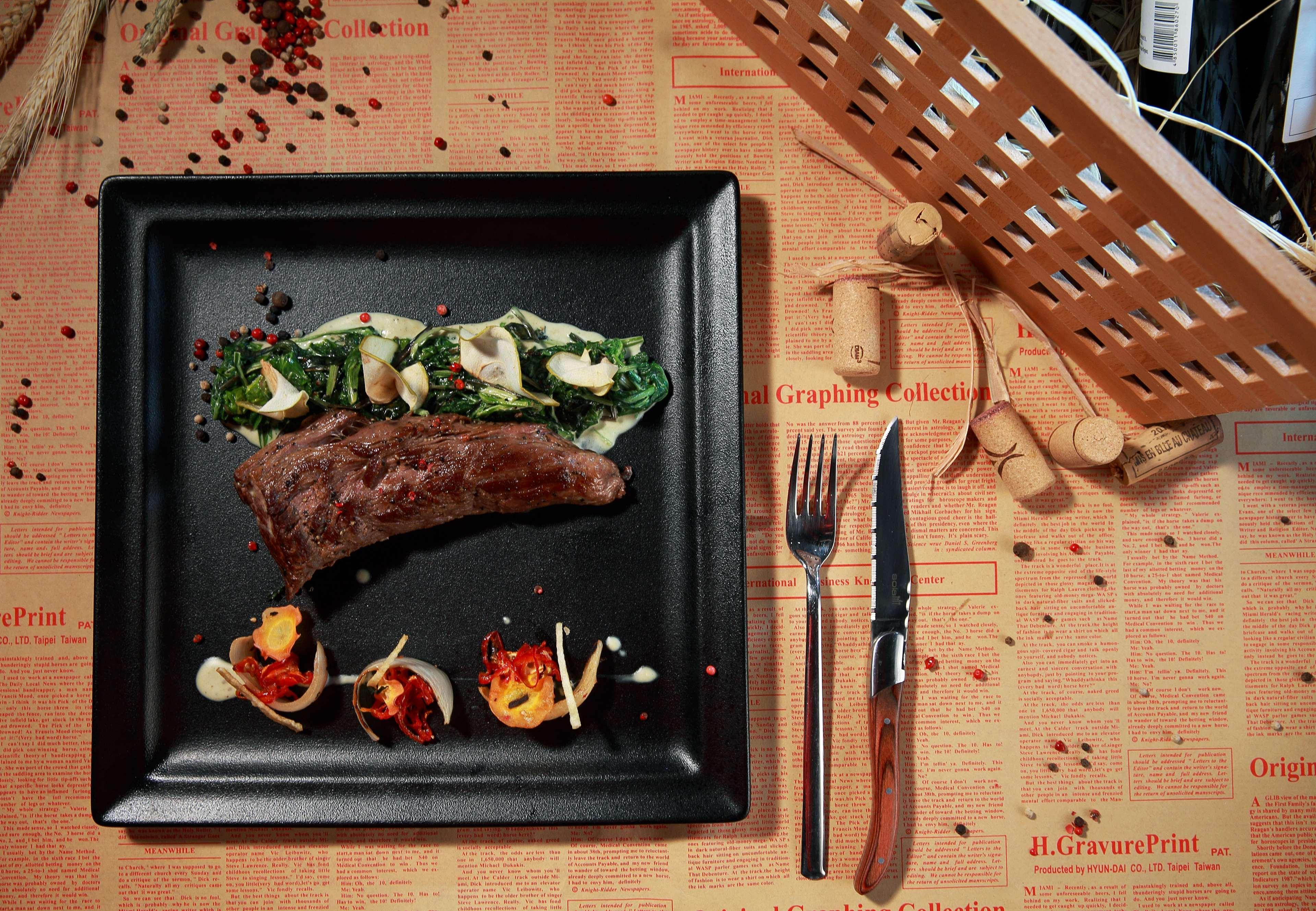Radisson Blu Hotel Yerevan Bagian luar foto A steak prepared with the "sous vide" method