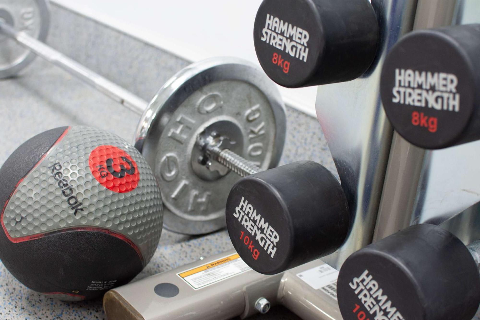 Radisson Blu Hotel Yerevan Bagian luar foto A set of Hammer Strength dumbbells
